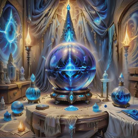 00395-[number]-3586550358-((best quality)), ((masterpiece)), ((realistic)), (detailed),DonMDj1nnM4g1cXL Crystal Ball Divination Chamber, Vases,Curtains,To.png